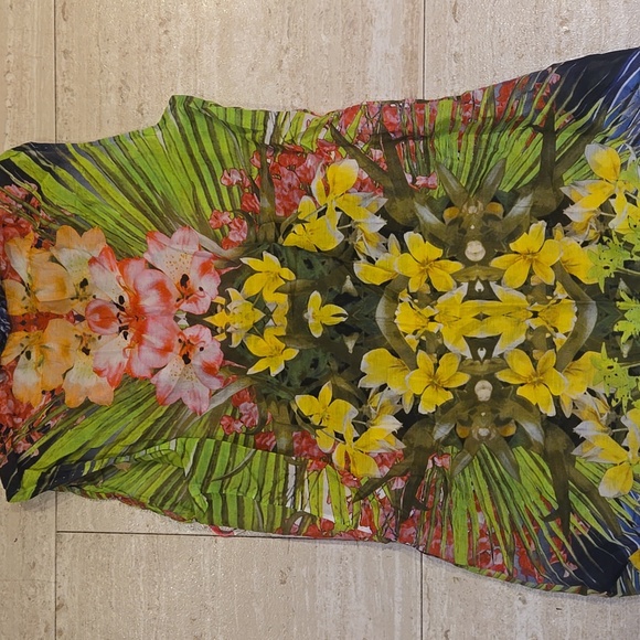 Elie Tahari Floral Print Tank Blouse - Picture 12 of 14